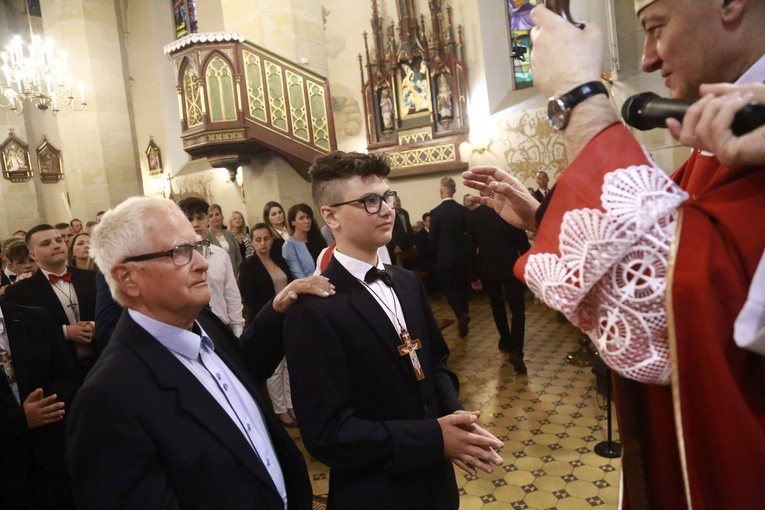 Bierzmowanie w Łużnej