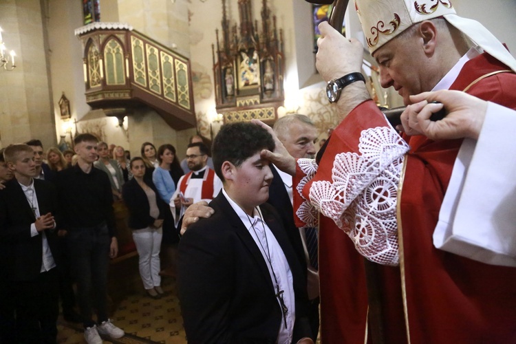 Bierzmowanie w Łużnej