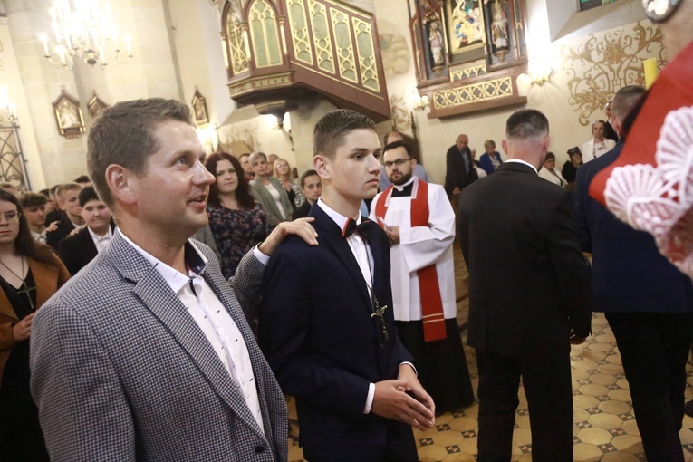 Bierzmowanie w Łużnej