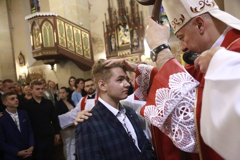Bierzmowanie w Łużnej