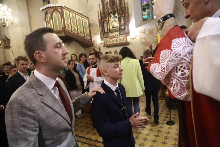 Bierzmowanie w Łużnej