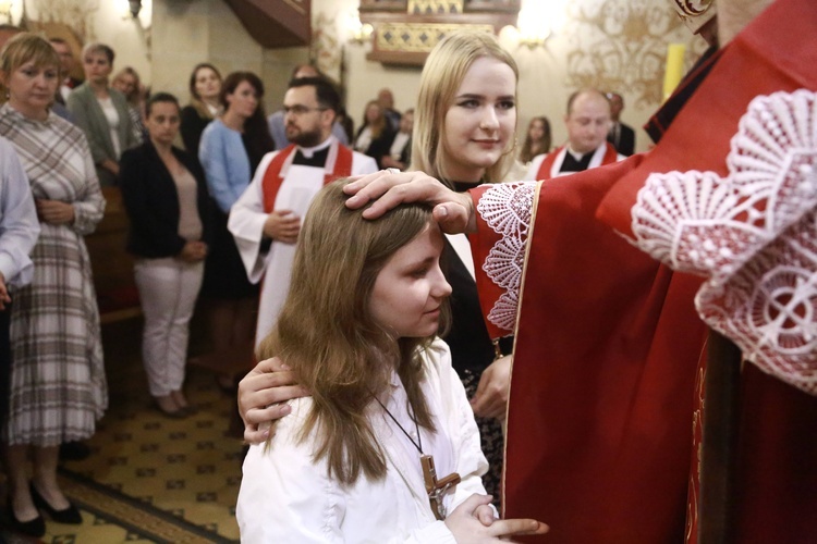 Bierzmowanie w Łużnej