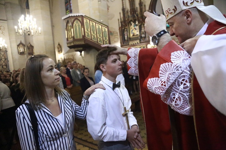 Bierzmowanie w Łużnej