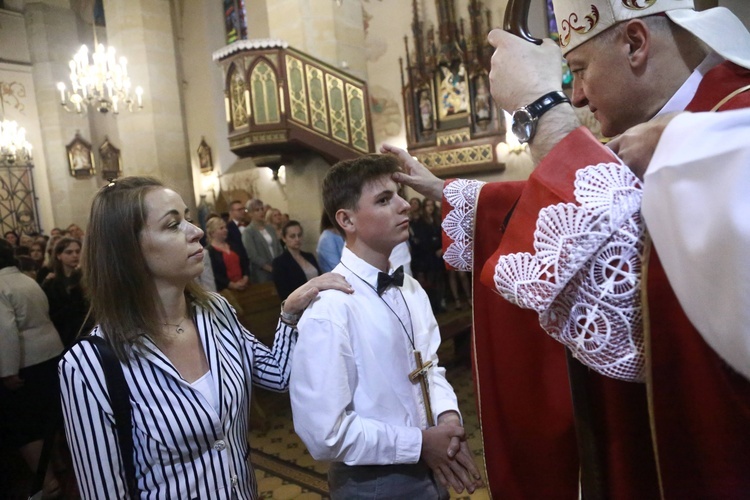 Bierzmowanie w Łużnej