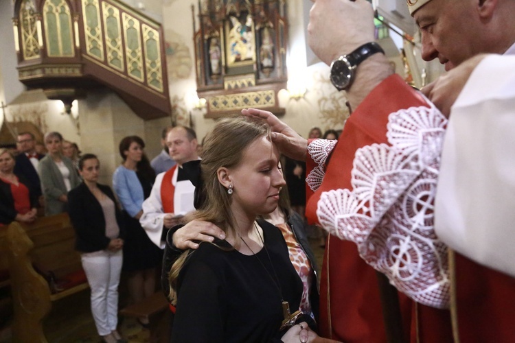 Bierzmowanie w Łużnej