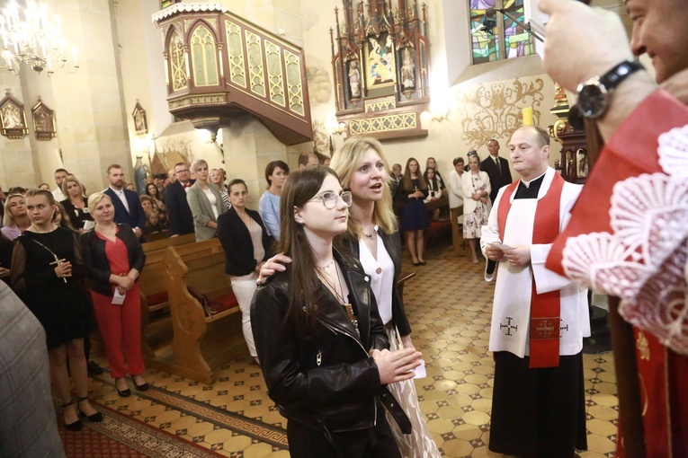 Bierzmowanie w Łużnej