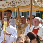 Procesja eucharystyczna na ulicach Głogowa