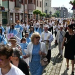 Procesja eucharystyczna na ulicach Głogowa