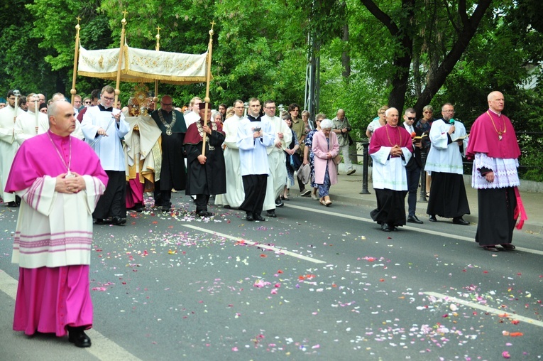 Procesja Bożego Ciała w Lublinie