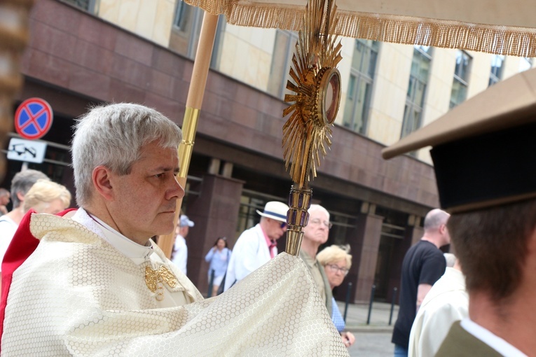 Centralna procesja Bożego Ciała we Wrocławiu 2023