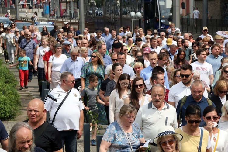 Centralna procesja Bożego Ciała we Wrocławiu 2023