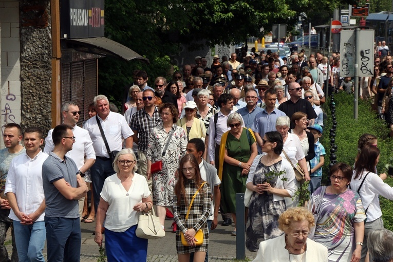 Centralna procesja Bożego Ciała we Wrocławiu 2023