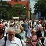 Centralna procesja Bożego Ciała we Wrocławiu 2023