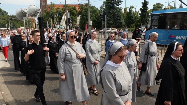 Centralna procesja Bożego Ciała we Wrocławiu 2023