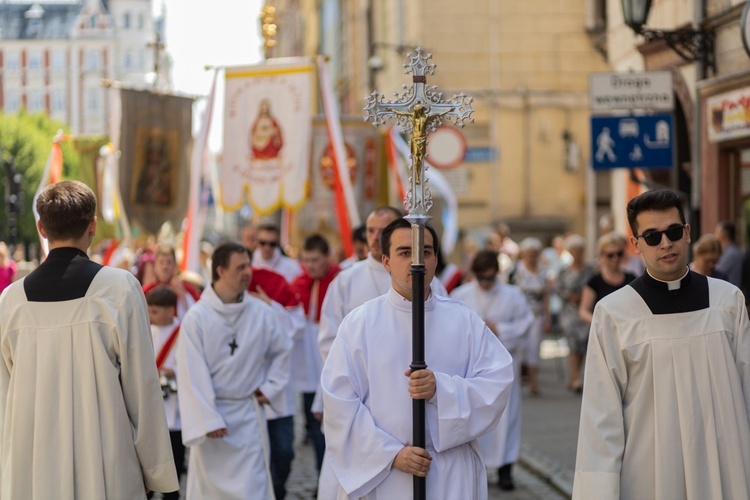 Procesja Bożego Ciała w Świdnicy