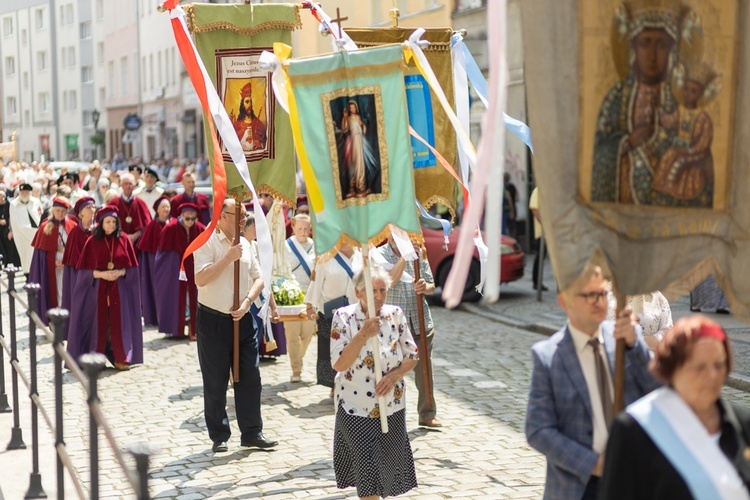 Procesja Bożego Ciała w Świdnicy