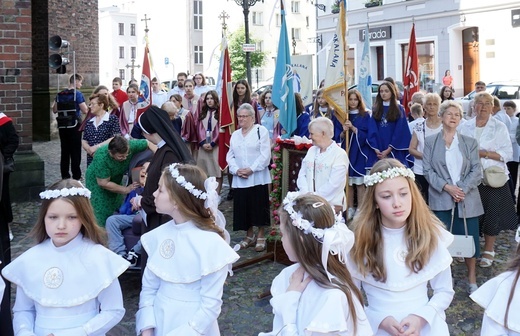 Procesja Bożego Ciała na gliwickiej starówce