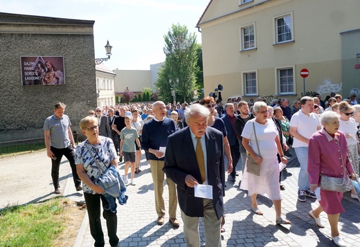 Procesja Bożego Ciała na gliwickiej starówce