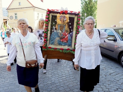 Procesja Bożego Ciała na gliwickiej starówce