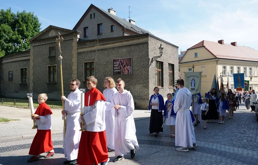 Procesja Bożego Ciała na gliwickiej starówce