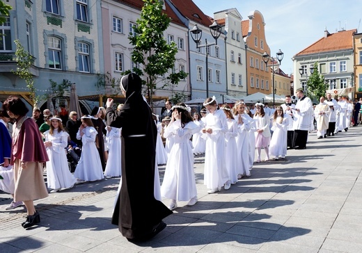 Procesja Bożego Ciała na gliwickiej starówce