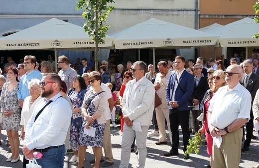 Procesja Bożego Ciała na gliwickiej starówce