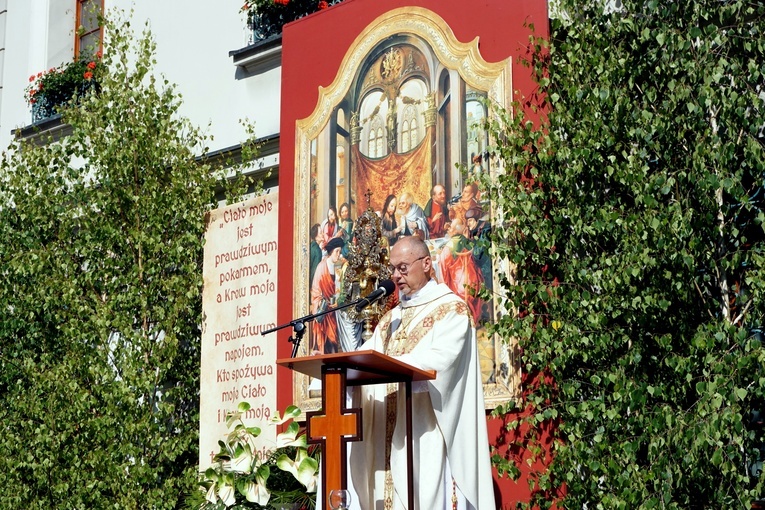 Procesja Bożego Ciała na gliwickiej starówce