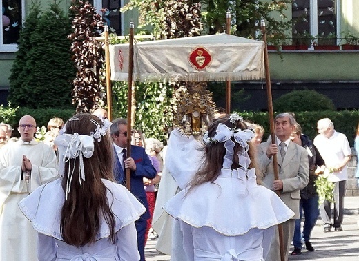 Procesja Bożego Ciała na gliwickiej starówce