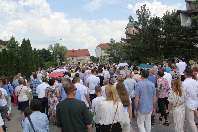 Procesja Bożego Ciała w Kiełczowie