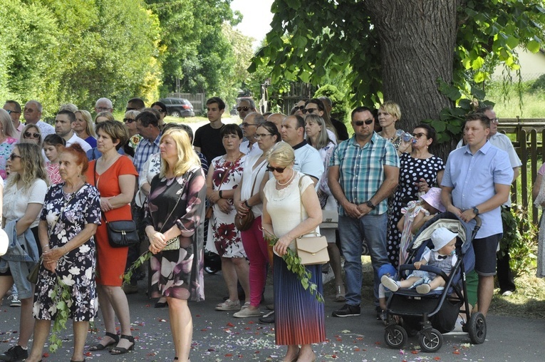 Procesja Bożego Ciała w Brzeziej Łące