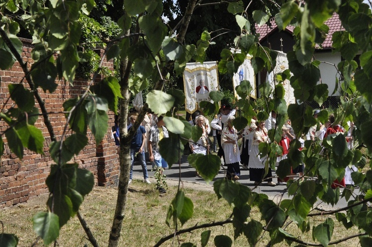 Procesja Bożego Ciała w Brzeziej Łące