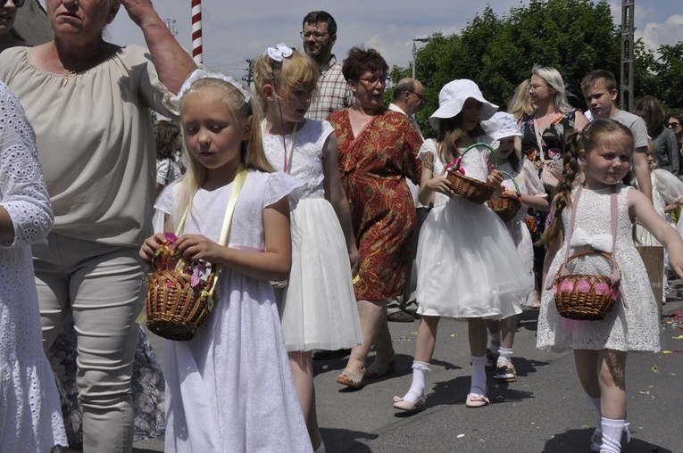 Procesja Bożego Ciała w Brzeziej Łące