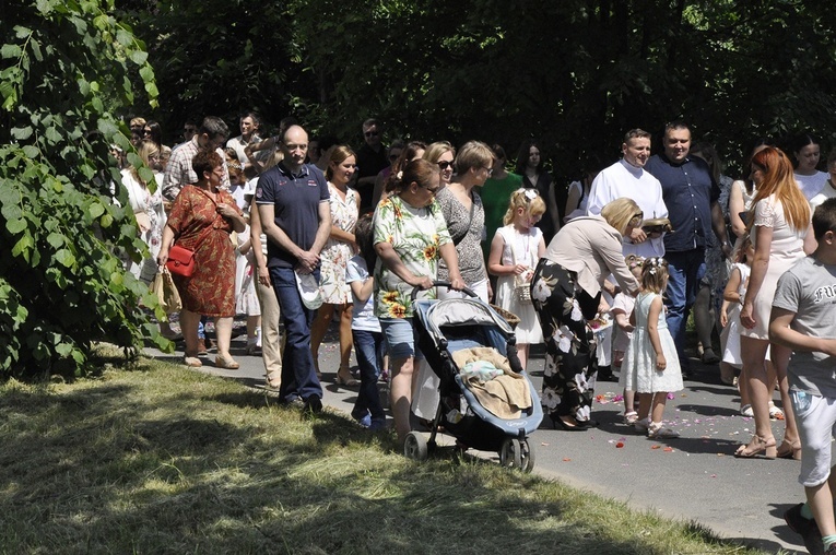 Procesja Bożego Ciała w Brzeziej Łące