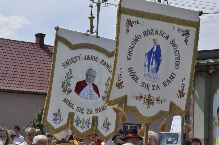 Procesja Bożego Ciała w Brzeziej Łące