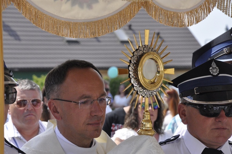 Procesja Bożego Ciała w Brzeziej Łące