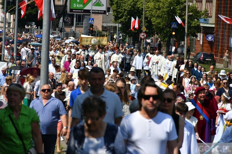 Gorzów Wlkp. Uroczystość Najświętszego Ciała i Krwi Chrystusa