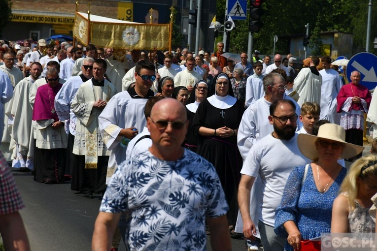 Gorzów Wlkp. Uroczystość Najświętszego Ciała i Krwi Chrystusa