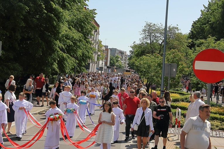 Procesja Bożego Ciała w Kołobrzegu