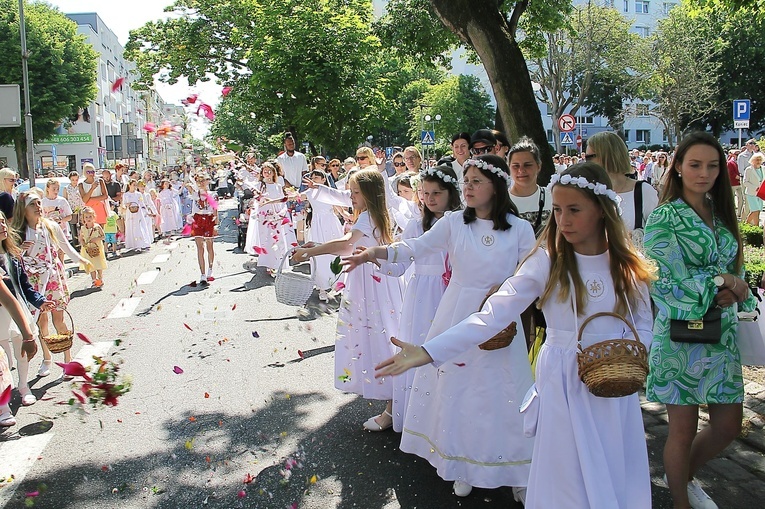 Procesja Bożego Ciała w Kołobrzegu