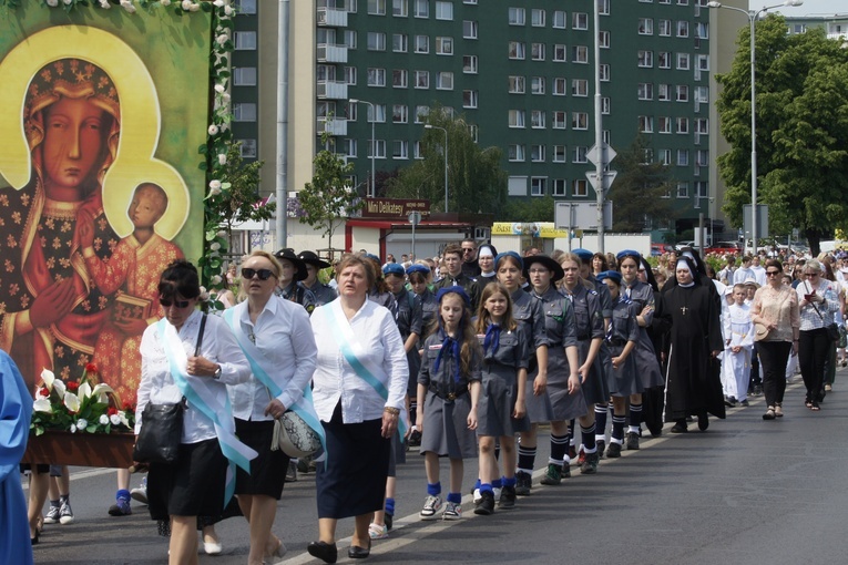 Procesja Bożego Ciała z Polanki na Karłowice we Wrocławiu