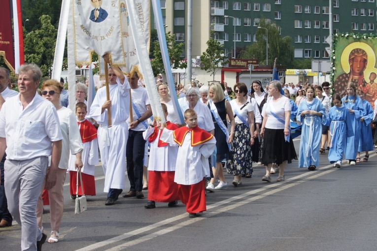 Procesja Bożego Ciała z Polanki na Karłowice we Wrocławiu