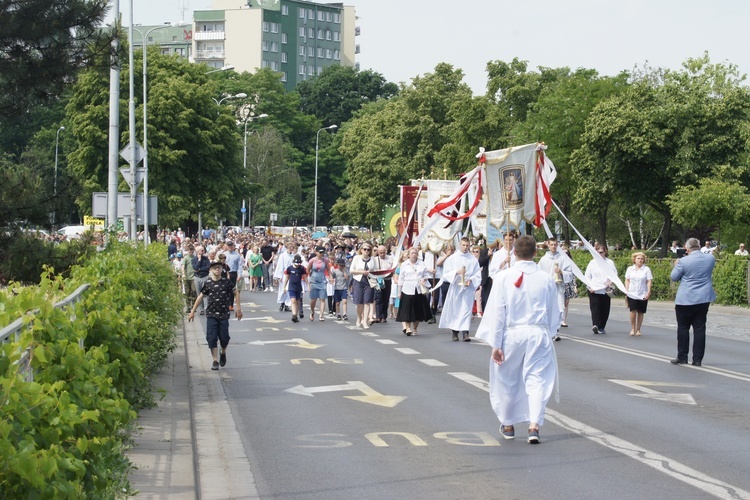 Procesja Bożego Ciała z Polanki na Karłowice we Wrocławiu