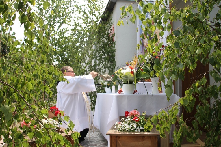 Procesja Bożego Ciała w Głębowicach