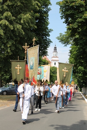 Procesja Bożego Ciała w Głębowicach