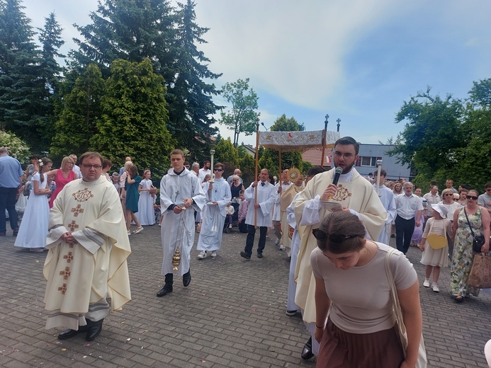 Procesja Bożego Ciała na wrocławskich Stabłowicach