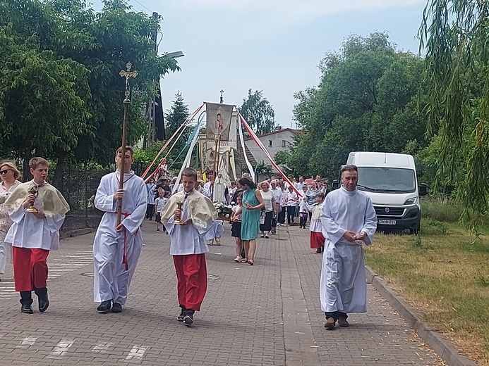 Procesja Bożego Ciała na wrocławskich Stabłowicach