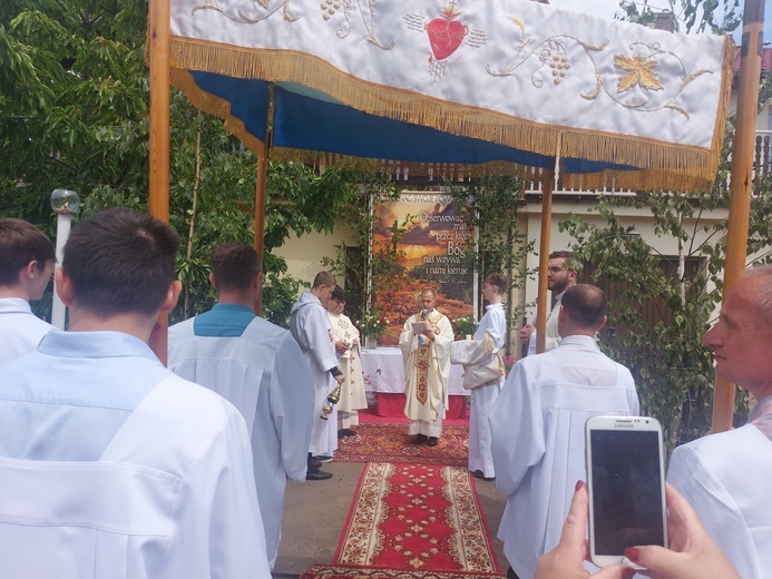 Procesja Bożego Ciała na wrocławskich Stabłowicach