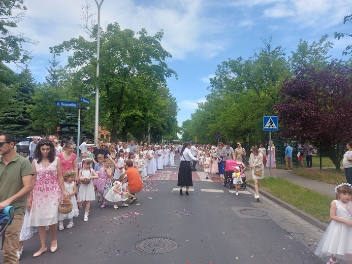 Procesja Bożego Ciała na wrocławskich Stabłowicach