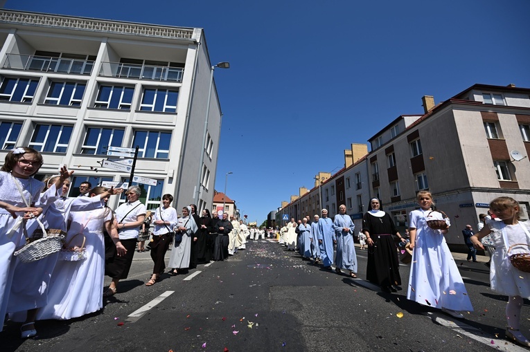 Procesja Bożego Ciała w Koszalinie