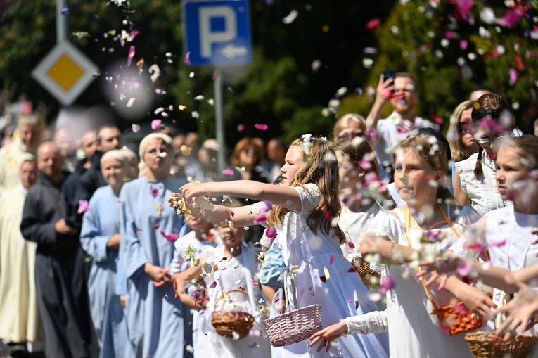 Procesja Bożego Ciała w Koszalinie
